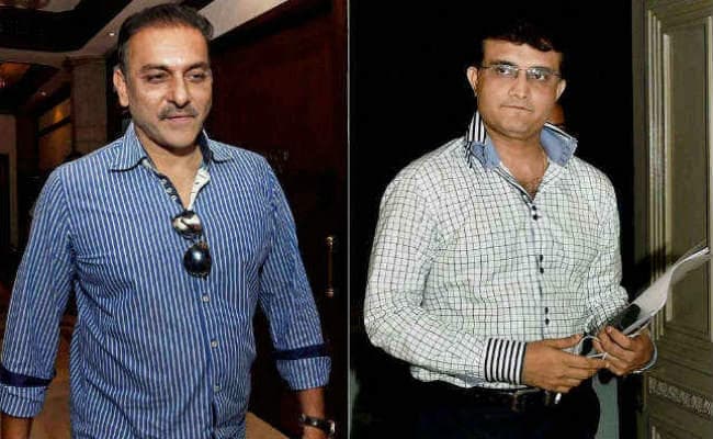 गांगुली नहीं चाहते थे शास्‍त्री बनें कोच, लेकिन सचिन के कहने पर हुए राजी