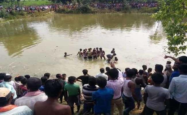 सासाराम में नहाने के क्रम में तालाब में डूबे 4 बच्चों की मौत