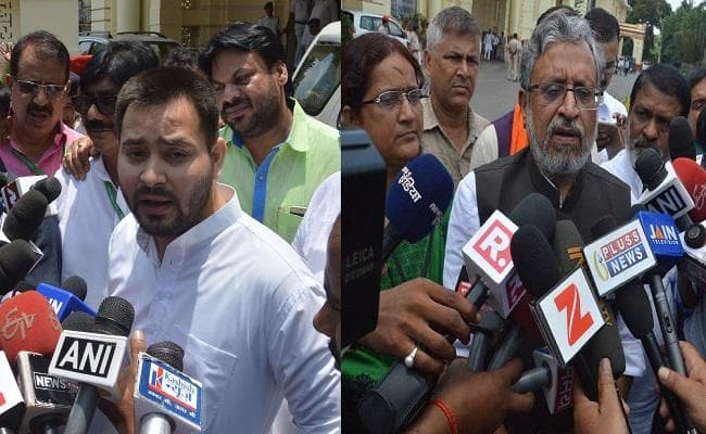 तेजस्वी के पास दो ही विकल्प इस्तीफा दें या बर्खास्त कर दिए जाएं : भाजपा