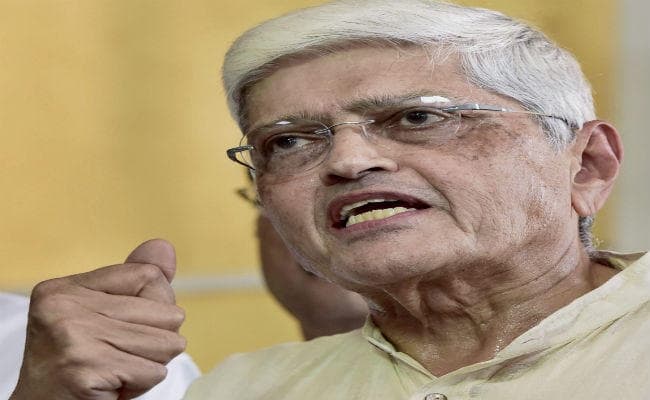 गोपालकृष्ण गांधी ने उपराष्ट्रपति पद के लिए किया नामांकन