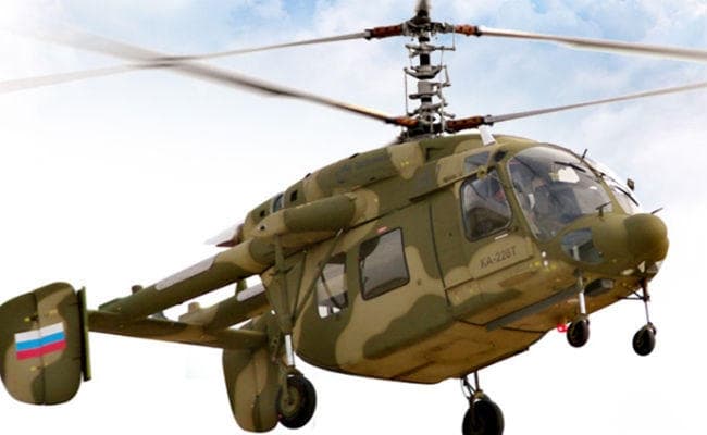 कामोव हेलीकाॅप्टर के लिए भारत-रूस संयुक्त उद्यम पंजीकृत