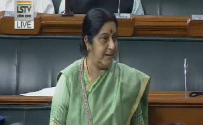 बोलीं सुषमा स्वराज- इराक में भारतीयों की मौत का अब तक सबूत नहीं, मोसुल का चप्पा-चप्पा छान मार रहे हैं हम