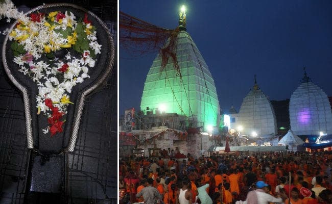 बाबा धाम LIVE : देवघर एक ऐसी जगह जहां ज्‍योर्तिलिंग के साथ शक्तिपीठ भी मौजूद, देखें लाइव आरती