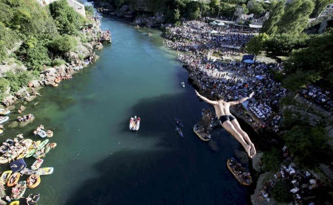 ...जब 25 मीटर की ऊंचाई से लगायी छलांग