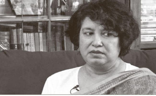 VIDEO: औरंगाबाद से बैरंग लौटी लेखिका तसलीमा नसरीन, वीडियो में देखें कैसा था विरोध का आलम