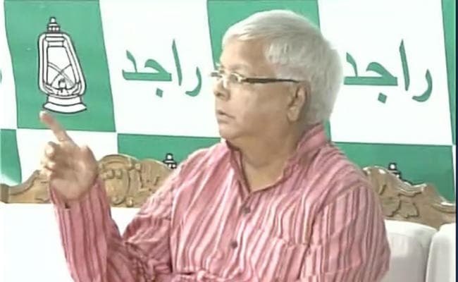 नीतीश  ''पलटूराम'', मेरे लड़के का बलिदान लेना चाहते थे : लालू प्रसाद यादव