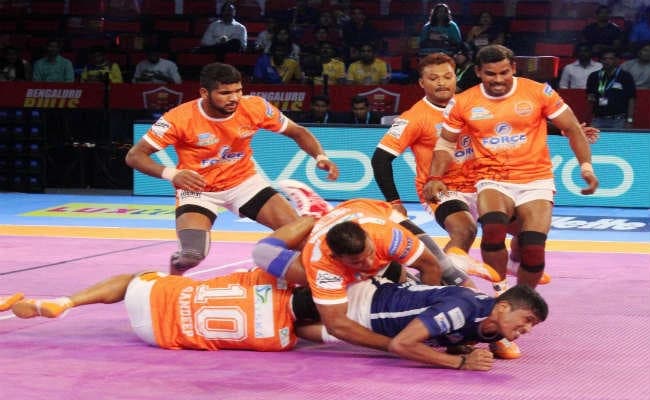 प्रो कबड्डी लीग : बुल्स ने तमिल थलाइवास को तो पुणेरी पल्टन ने दबंद दिल्ली को दिया मात