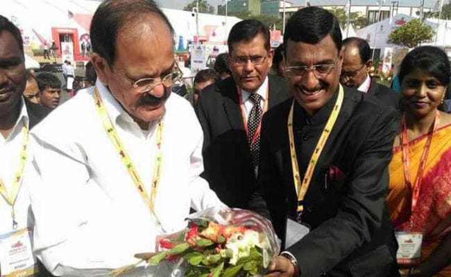 नये उपराष्ट्रपति वेंकैया नायडू को संजय सेठ ने इस अंदाज में दी बधाई