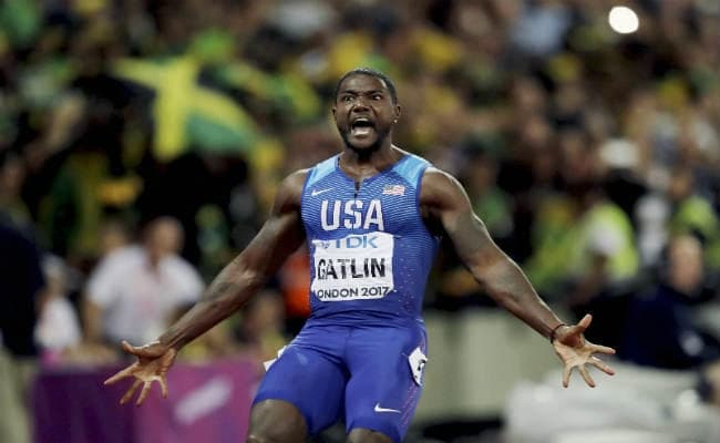 बोल्ट को विदाई रेस में पछाड़कर गेटलिन ने गोल्ड जीता, लेकिन करना पड़ा दर्शकों की हूटिंग का सामना