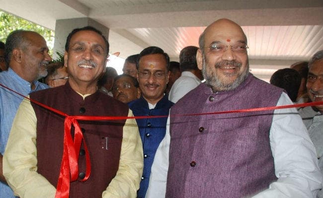 गुजरात: राज्यसभा चुनाव कल, बोले सीएम रुपानी- कांग्रेस नेता अहमद पटेल की हार तय