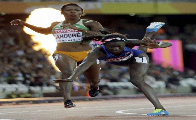 इसे कहते हैं किस्मत, गिरी भी तो फिनिशिंग लाइन पर, बनी 100 मी की विश्व चैंपियन