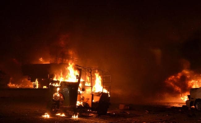 पाकिस्तान के बलूचिस्तान में सेना के ट्रक पर किये गये धमाके में 17 की मौत