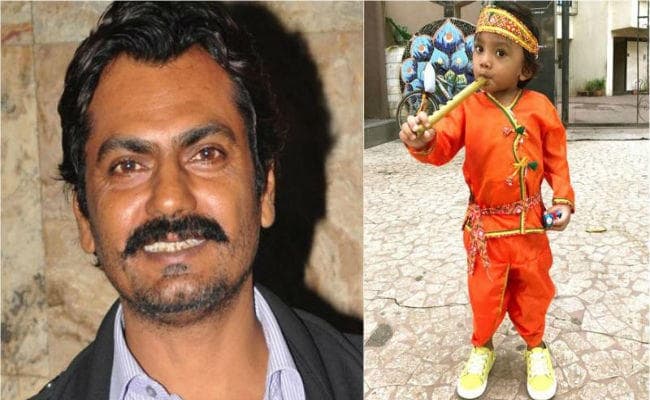 #Janmashtami पर नवाजुद्दीन सिद्दीकी का बेटा बना ''नटखट नंदलाला'', धर्म को लेकर ट्विटर पर मचा बवाल