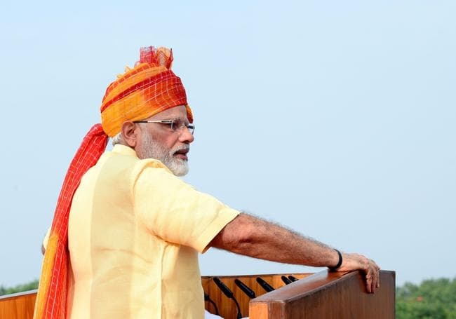 #Independence_day: हम सब मिलकर न्यू इंडिया बनायेंगे, टीम इंडिया बनायेंगे: पीएम मोदी