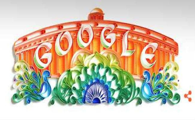 आजादी@70: खास डूडल के जरिये गूगल मना रहा आजादी का जश्‍न