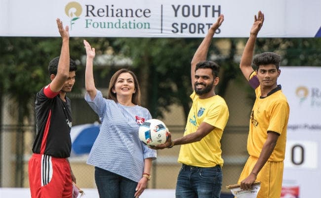 आरएफवाईएस भारत को बहुआयामी खेल महाशक्ति बनाने को प्रतिबद्ध : नीता अंबानी