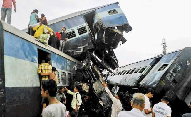 मुजफ्फरनगर ट्रेन हादसा : सरकार ने माना रेलवे की लापरवाही की वजह से हुई दुर्घटना, आतंकी साजिश से किया इनकार