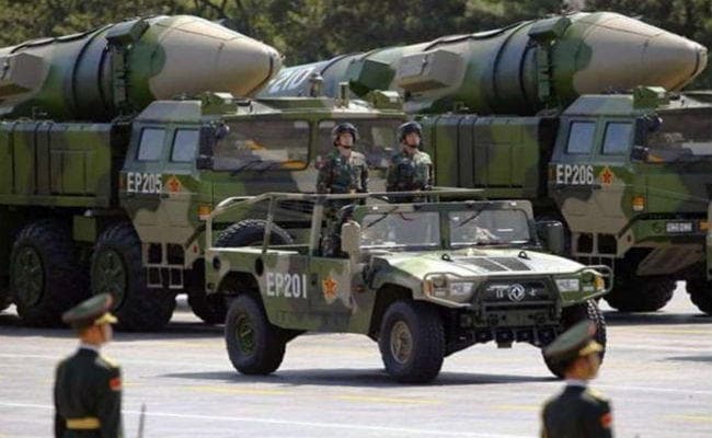 डोकलाम पर भारत से तनातनी के बीच चीन ने किया युद्धाभ्यास