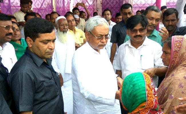 बिहार के खजाने पर आपदा पीड़ितों का पहला हक : मुख्यमंत्री