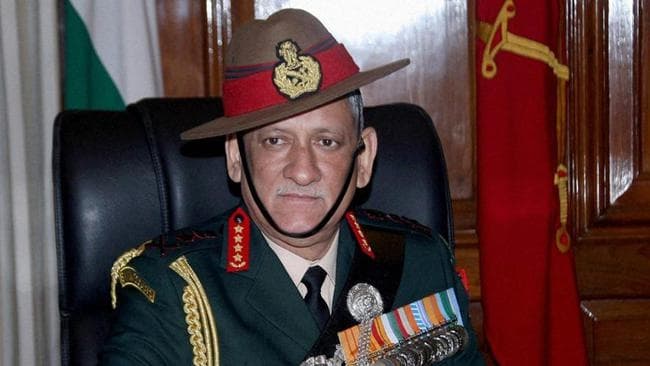 बढ़ सकती है डोकलाम जैसी घटनाएं, ढील न बरतें सेना : बिपिन रावत