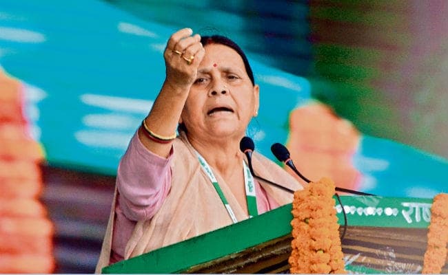 कवन चेहरा लेकर जइबऽ जनता में नीतीश जी : राबड़ी