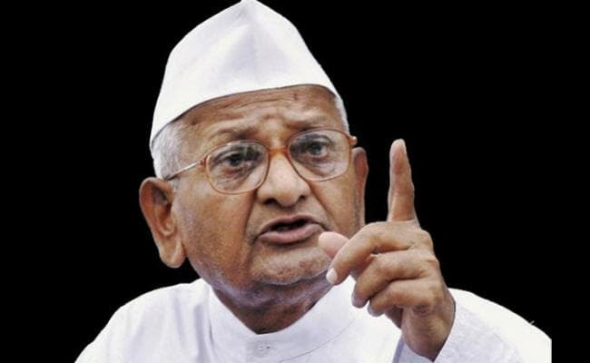 लोकपाल और किसानों के मुद्दे पर दिल्ली में आंदोलन करेंगे अन्ना हजारे