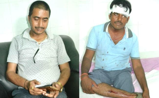 कैदी वैन में बंद कर पुलिसकर्मियों ने सीओ व चालक को पीटा