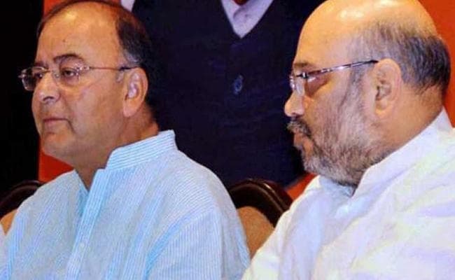 गुजरात चुनाव : ''मिशन 150'' को लेकर अमित शाह-अरुण जेटली ने केंद्रीय मंत्रियों के साथ की रणनीतिक बैठक