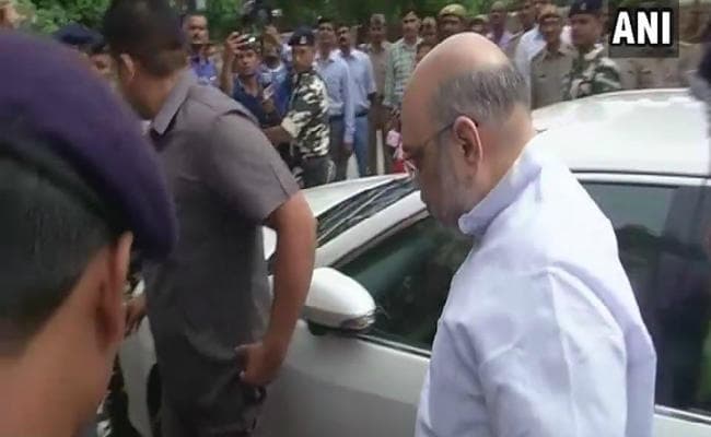 सरकार-संगठन में फेरबदल की कवायद के बीच आरएसएस की वार्षिक बैठक में पहुंचे अमित शाह