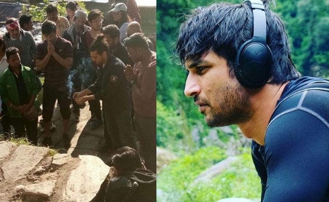 #Kedarnath: शूटिंग शुरू करने से पहले सुशांत सिंह ने की पूजा-अर्चना, PHOTO & VIDEO
