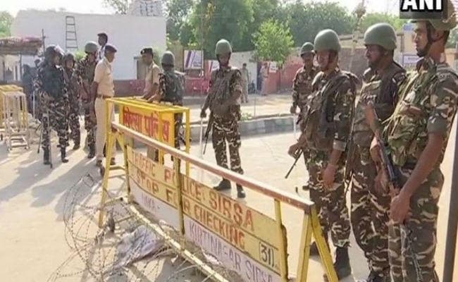 गुरमीत राम रहीम के ठिकाने में आज मिला अवैध पटाखा कारखाना, सील