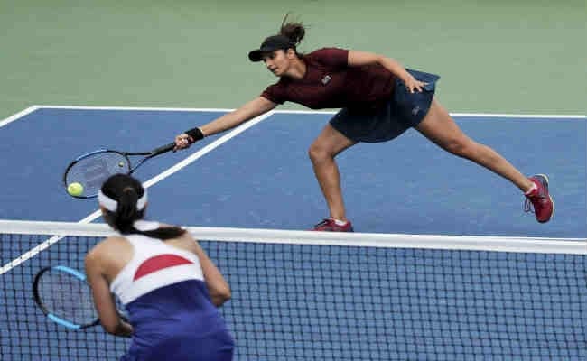 सानिया और पेंग की जोड़ी अमेरिकी ओपन से बाहर