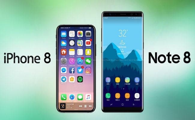 Samsung Galaxy Note8 और Apple iPhone8 का 12 सितंबर को होगा Big Clash
