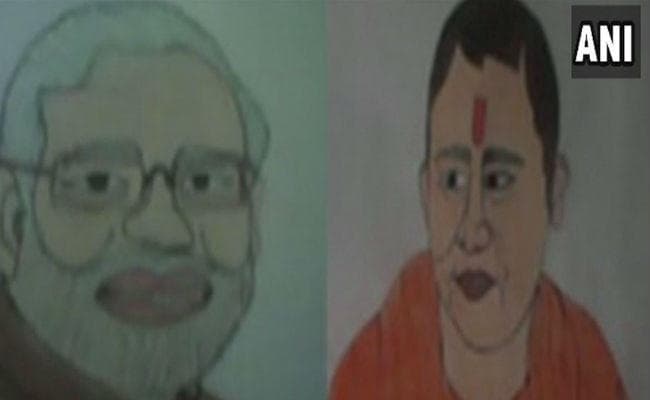 VIDEO: ''मोदी-योगी'' की पेंटिंग बनाने पर पति को आया गुस्सा, पत्नी को घर से निकाला