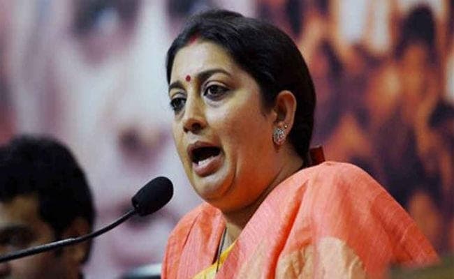 स्मृति का राहुल पर तंज: एक असफल वंश ने आज अपनी असफल राजनैतिक यात्रा के बारे में अमेरिका में बताया