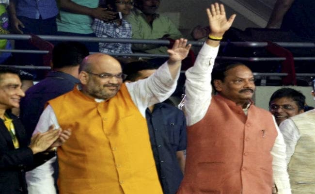 अमित शाह ने मुख्यमंत्री रघुवर दास की जमकर की तारीफ, कहा - प्रयास बहुत बढ़िया