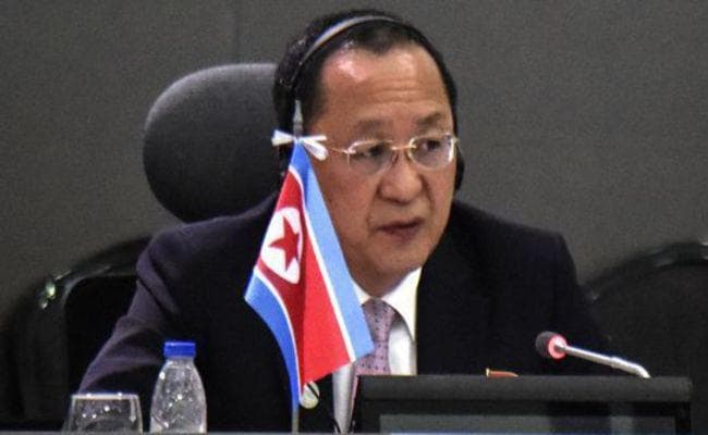 उत्तर कोरिया के विदेश मंत्री ने कहा-ट्रंप की धमकी, कुत्ते के भौंकने जैसी