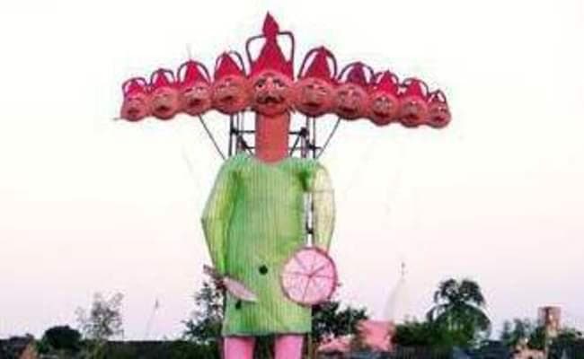 जीएसटी की मार से रावण हो गया महंगा, कुंभकर्ण आैर मेघनाद पुतला बाजार से हुए गायब