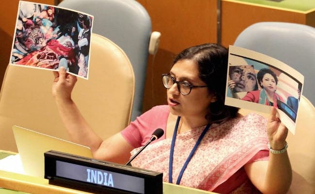 संयुक्त राष्ट्र में भारत का करारा जवाब, फर्जी तस्वीर दिखा कर पाकिस्तान ने महासभा को गुमराह किया