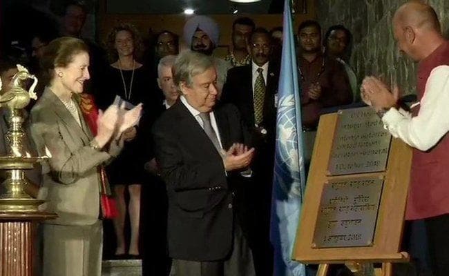 संयुक्त राष्ट्र महासचिव ने कहा - भारत की प्रासंगिक भूमिका के बगैर बहुध्रुवीय विश्व बनाना असंभव