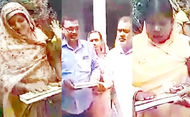 वोट देने के लिए गीता-कुरआन की कसम खिलाने का वीडियो वायरल, ...देखें वीडियो