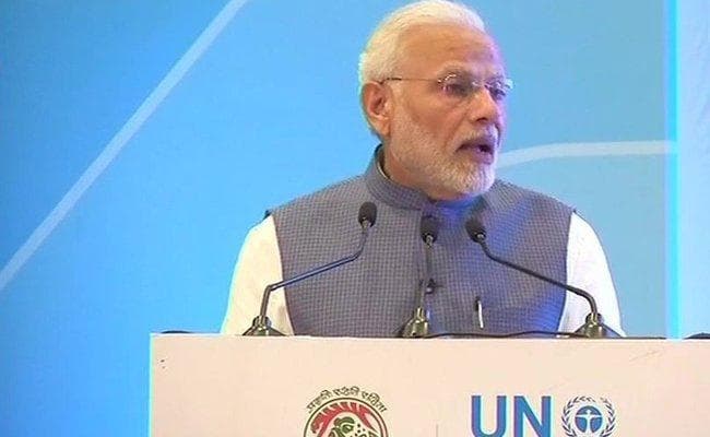 मोदी ने कहा - समग्र विकास में प्रकृति भी शामिल, 2022 तक देश को ‘सिंगल यूज प्लास्टिक'' मुक्त करेंगे