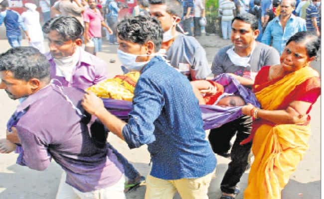 मरीजों को सुरक्षित बाहर निकाला गया