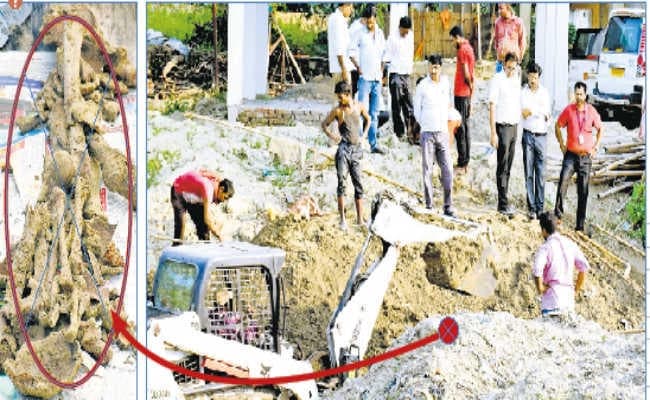 बालिका गृह से गायब लड़की की तलाश में श्मशान घाट पर हुई खुदाई, कंकाल बरामद