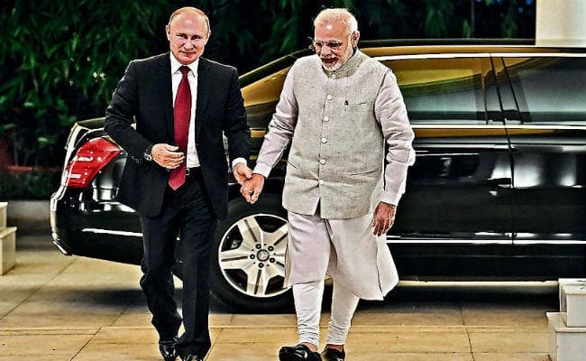 प्रधानमंत्री नरेंद्र मोदी और रूसी राष्ट्रपति पुतिन के बीच वार्ता आज, एस-400 पर होगा करार