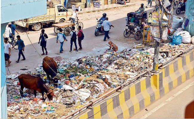 संसाधनों की कमी नहीं, फिर भी कचरे के ढेर पर राजधानी