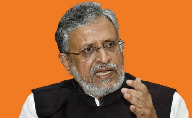 गुजरात में बिहारियों पर हमले के लिए ‘कांग्रेस समर्थित संगठन'' जिम्मेदार : सुशील मोदी