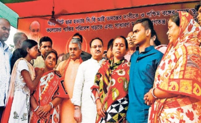 इस्लामपुर कांड: केंद्रीय स्वास्थ्य मंत्री ने तृणमूल पर साधा निशाना, शवों से गोलियों के गायब होने पर उठाये सवाल