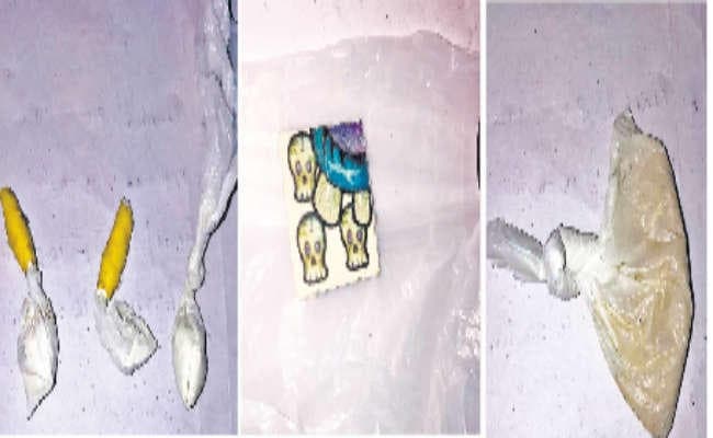 पार्टी के लिए दिल्ली से लाकर महानगर में बेच रहे थे ड्रग्स, दो छात्र समेत तीन गिरफ्तार