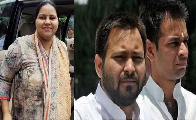 मीसा के "भाइयों के बीच मनमुटाव" पर तेजस्वी चुप्पी साधे रहे